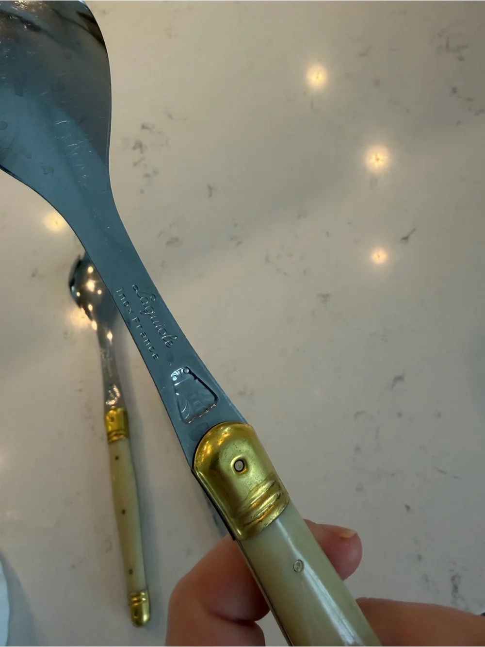 Set of 2 Laguiole Serving Spoons